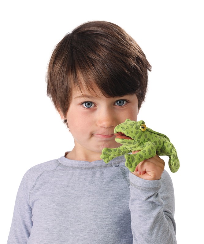 Folkmanis Fingerpuppe mini Frosch Folkmanis Fingerpuppe mini Frosch - Produktbild 3