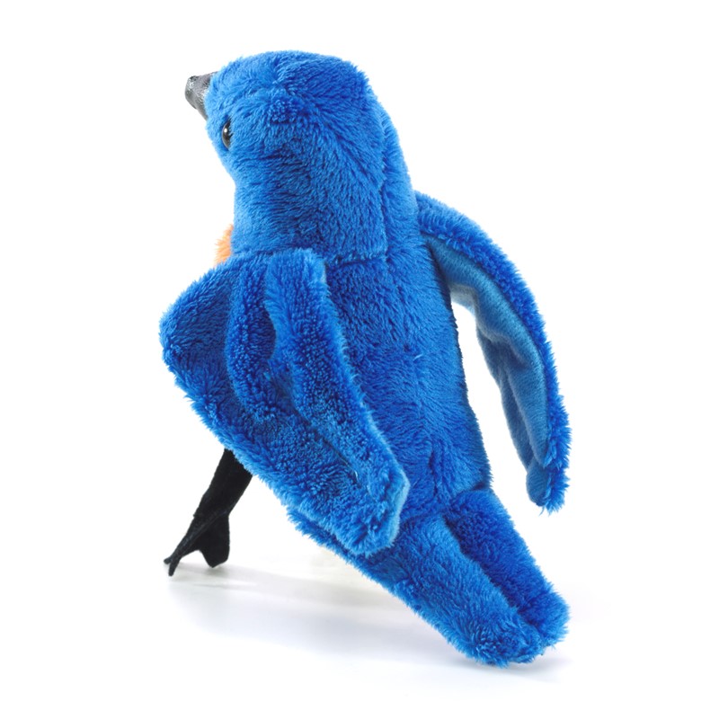 Folkmanis Fingerpuppe mini Hüttensänger-Vogel (blau) Folkmanis Fingerpuppe mini Hüttensänger-Vogel (blau) - Produktbild 2