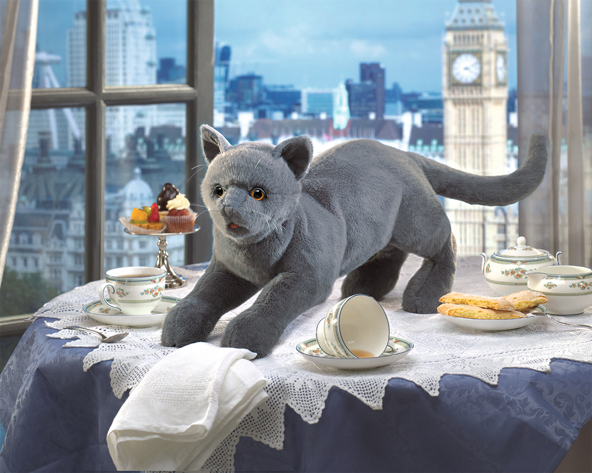 Folkmanis Handpuppe schnurrende Katze Folkmanis Handpuppe schnurrende Katze - Produktbild 4