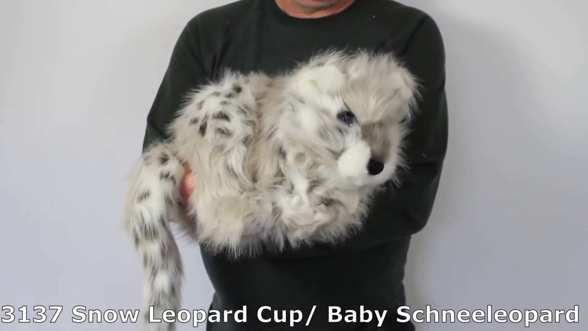 Video 1: Folkmanis Handpuppe Baby Schneeleopard