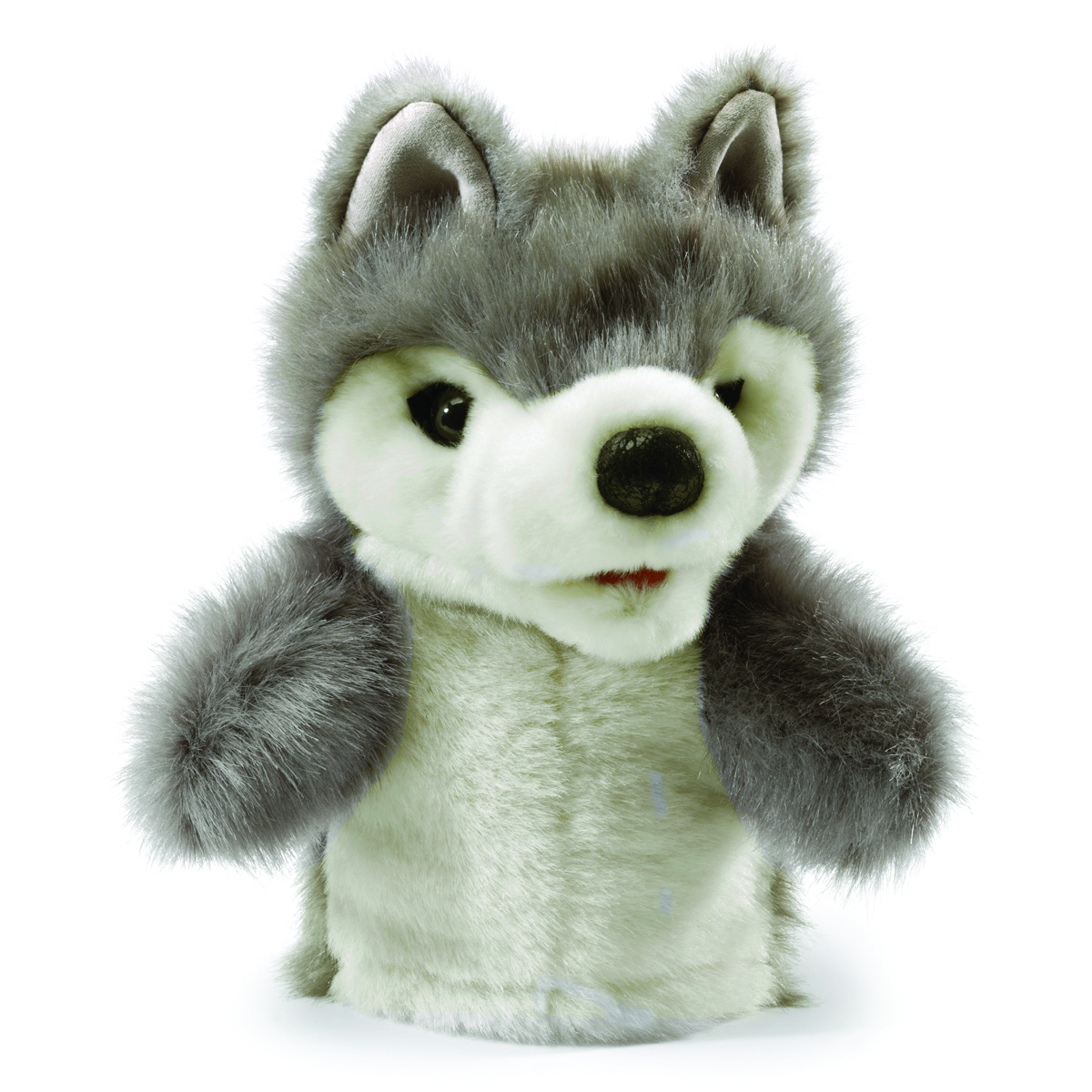 Folkmanis hand puppet little wolf (small stage puppet)
