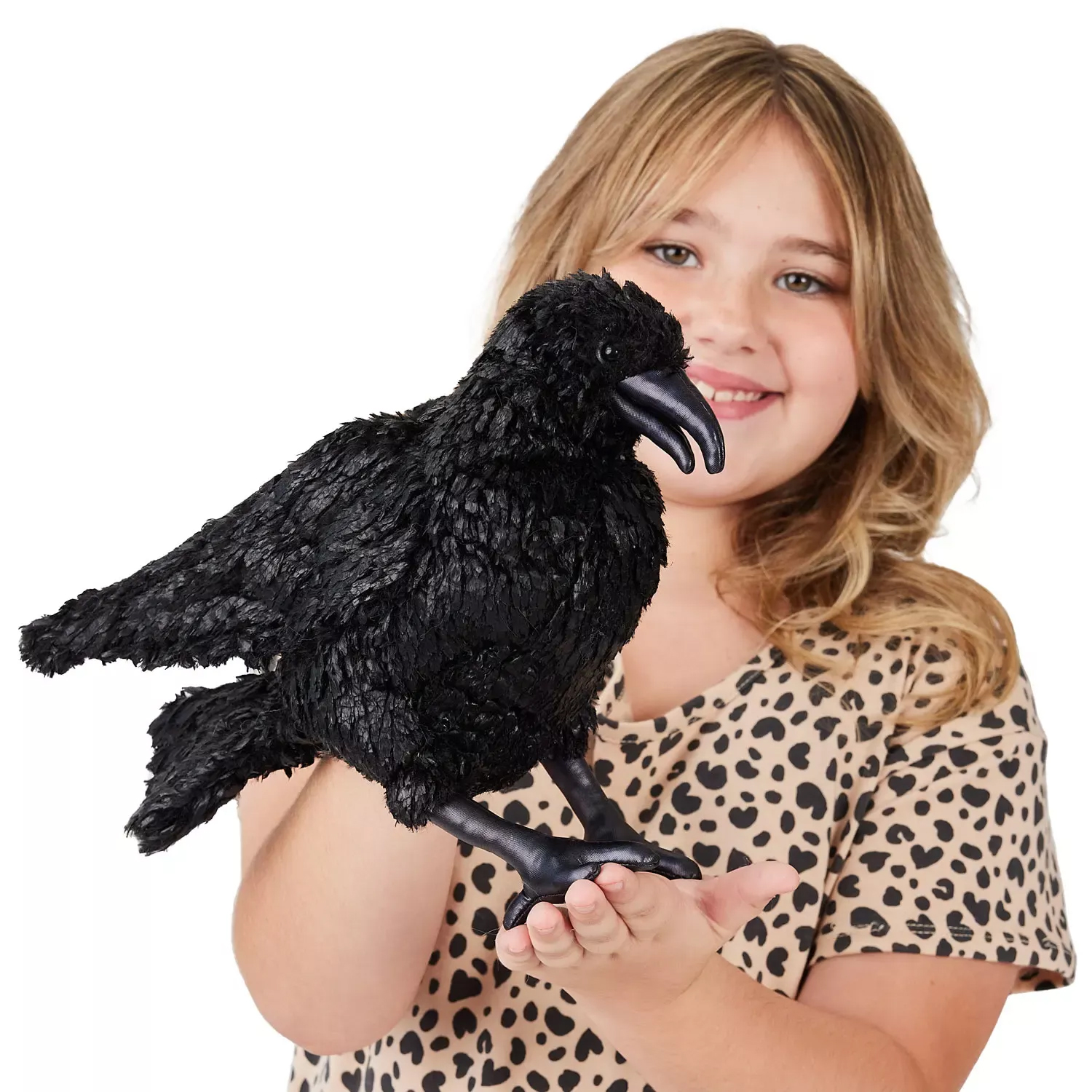 Folkmanis Handpuppe Krähe Folkmanis Handpuppe Krähe - Produktbild 4