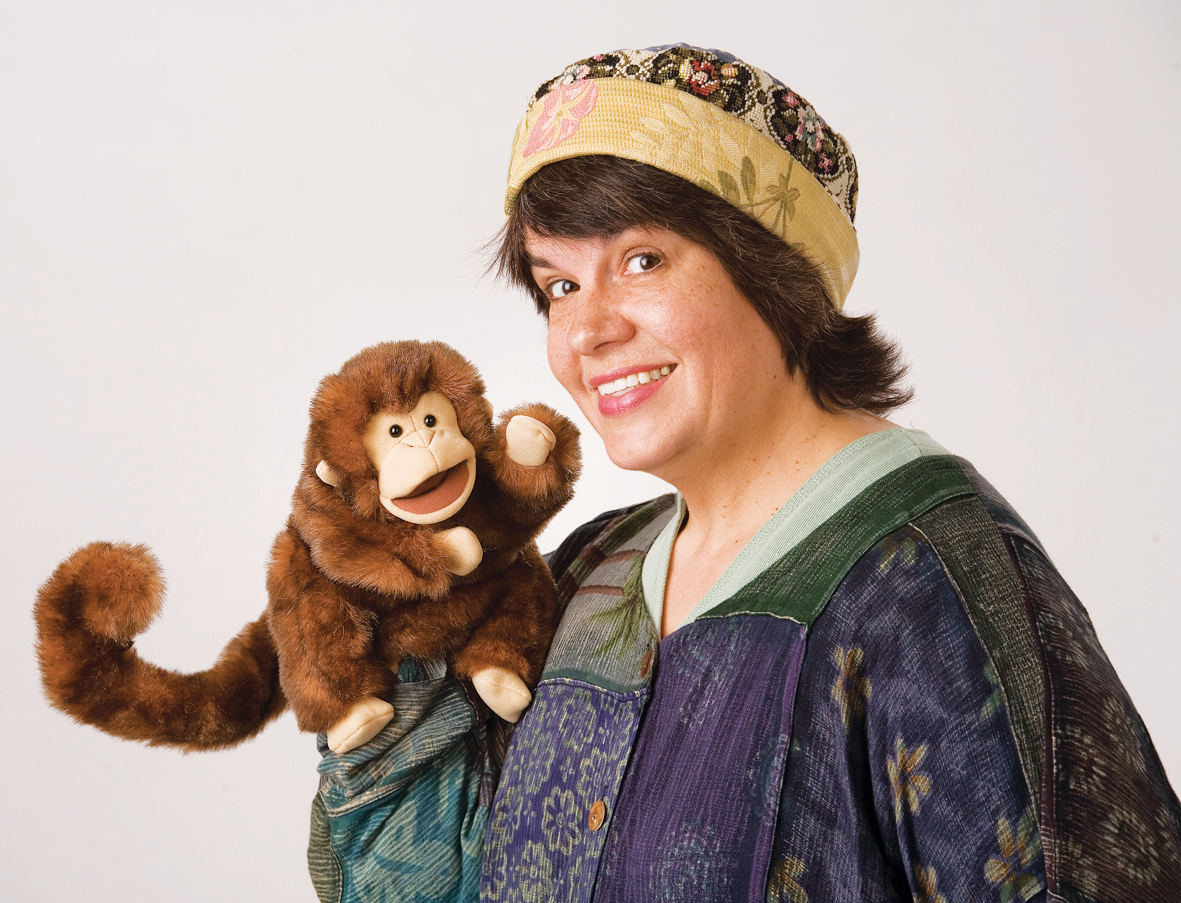 Folkmanis Monkey Hand Puppet Folkmanis Monkey Hand Puppet - Produktbild 5