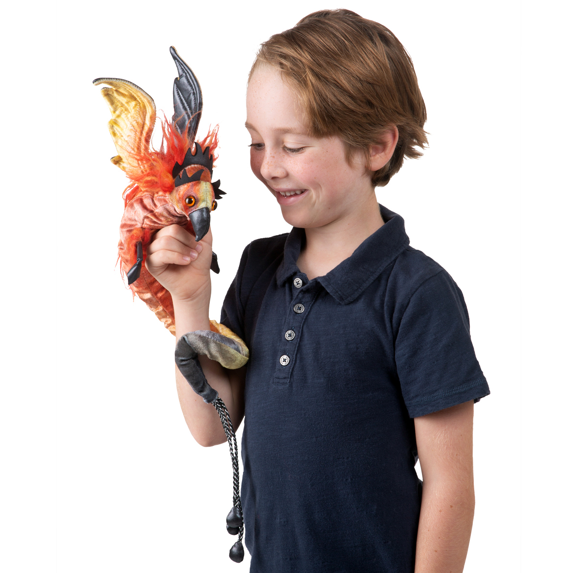 Folkmanis Phoenix Wristlet Finger Puppet Folkmanis Phoenix Wristlet Finger Puppet - Produktbild 3