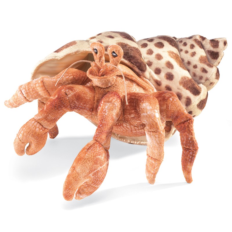 Folkmanis Handpuppe Einsiedlerkrebs Folkmanis Handpuppe Einsiedlerkrebs