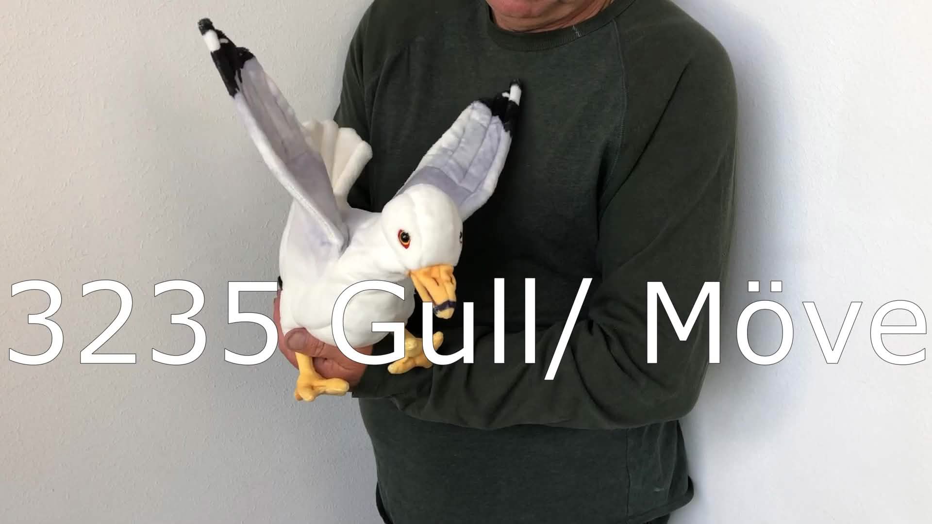 Folkmanis Handpuppe Möwe Demo