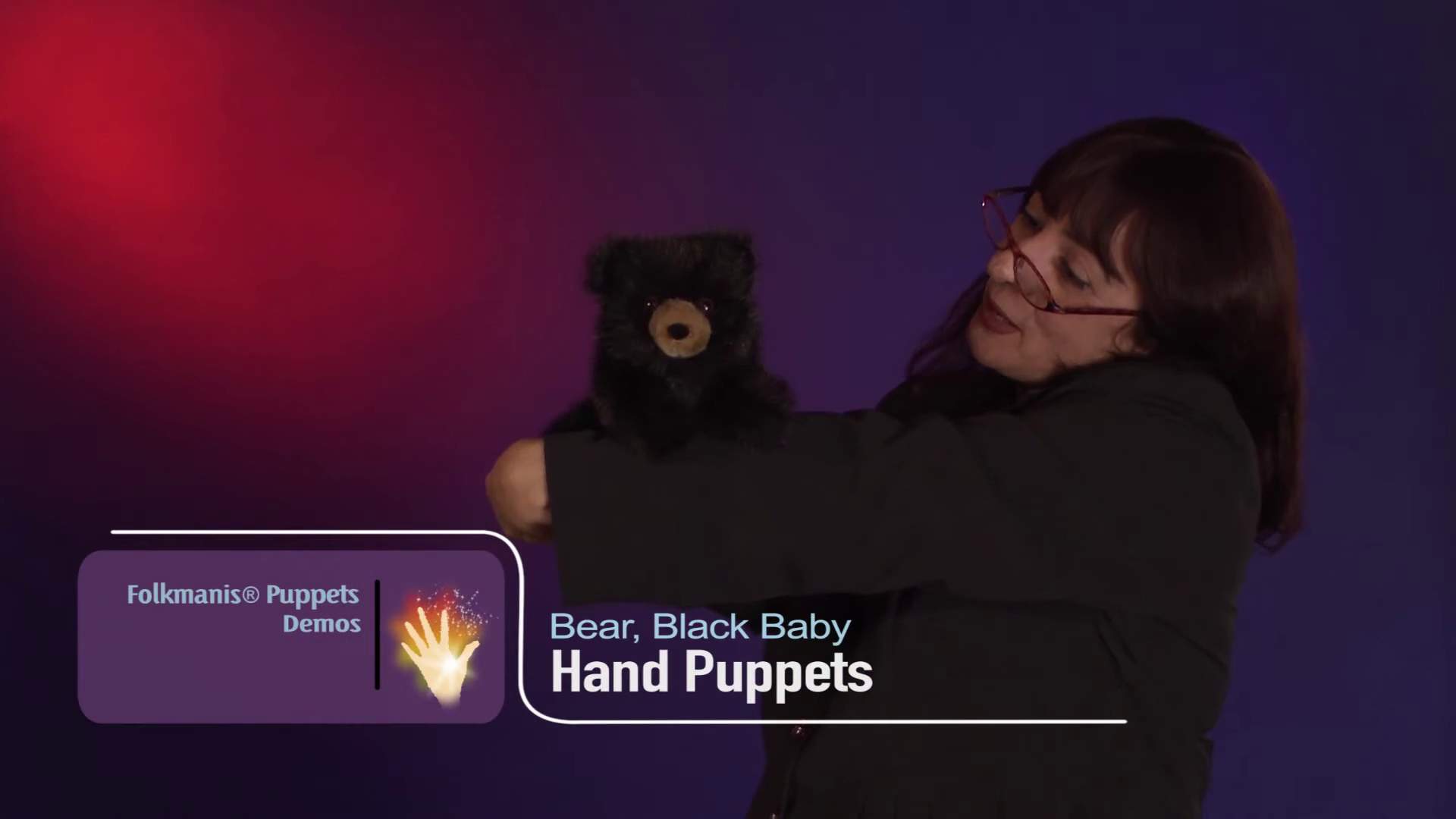 Video 1: Folkmanis Baby Black Bear Hand Puppet