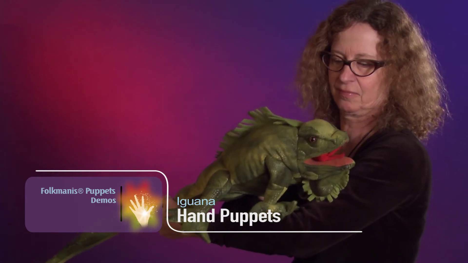 Video 1: Folkmanis Handpuppe Leguan