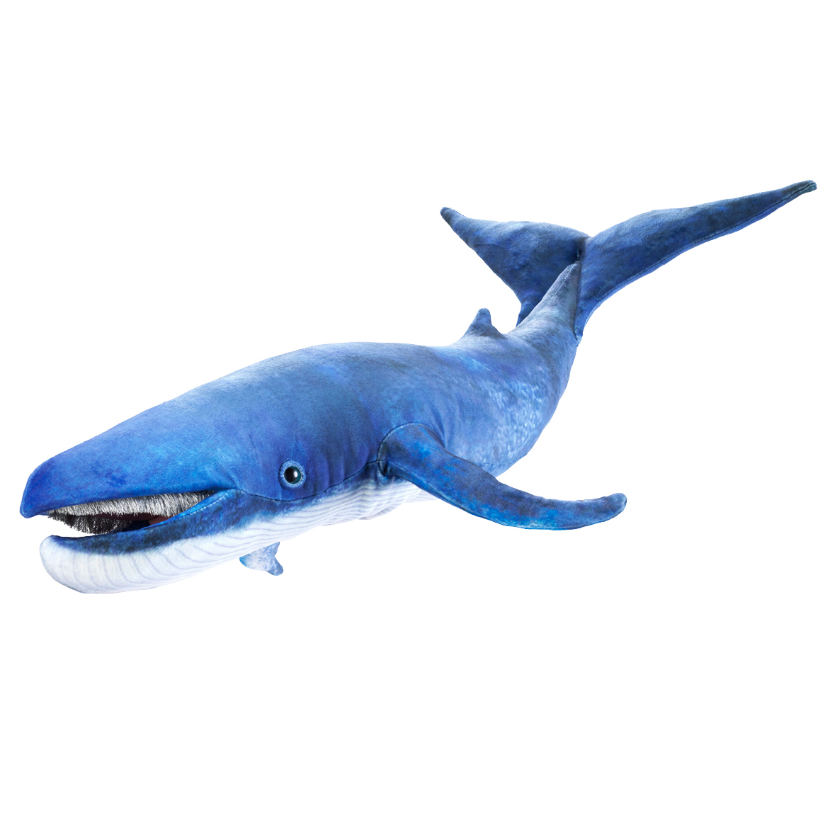 Folkmanis hand puppet blue whale
