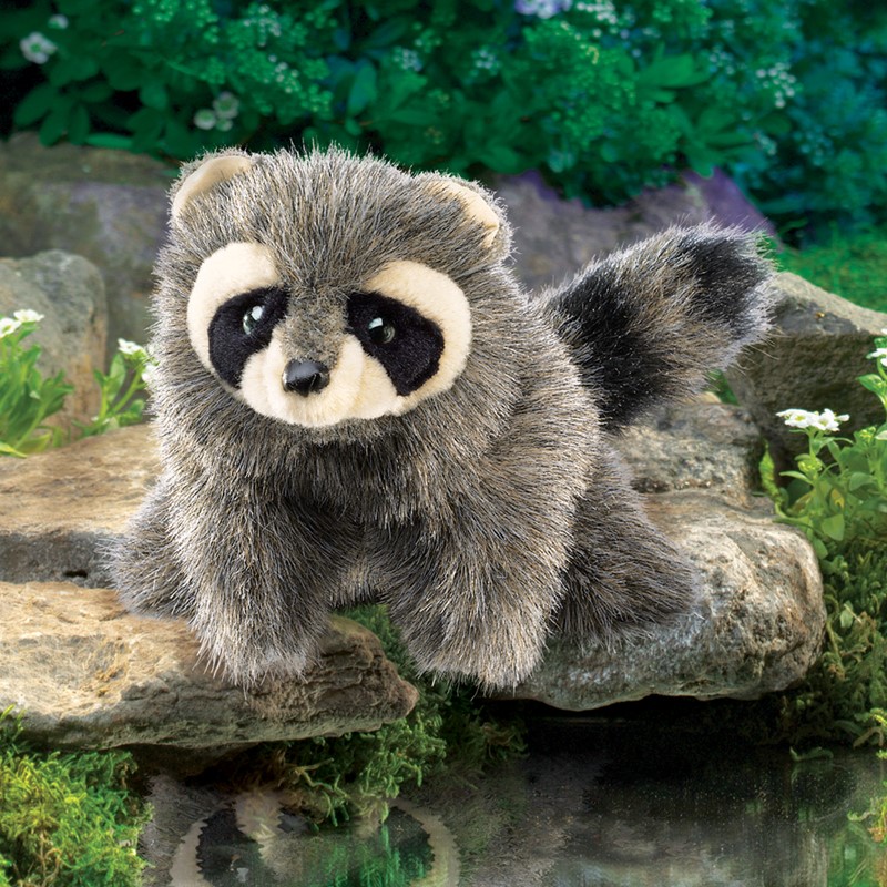 Folkmanis Handpuppe Baby Waschbär Folkmanis Handpuppe Baby Waschbär - Produktbild 3