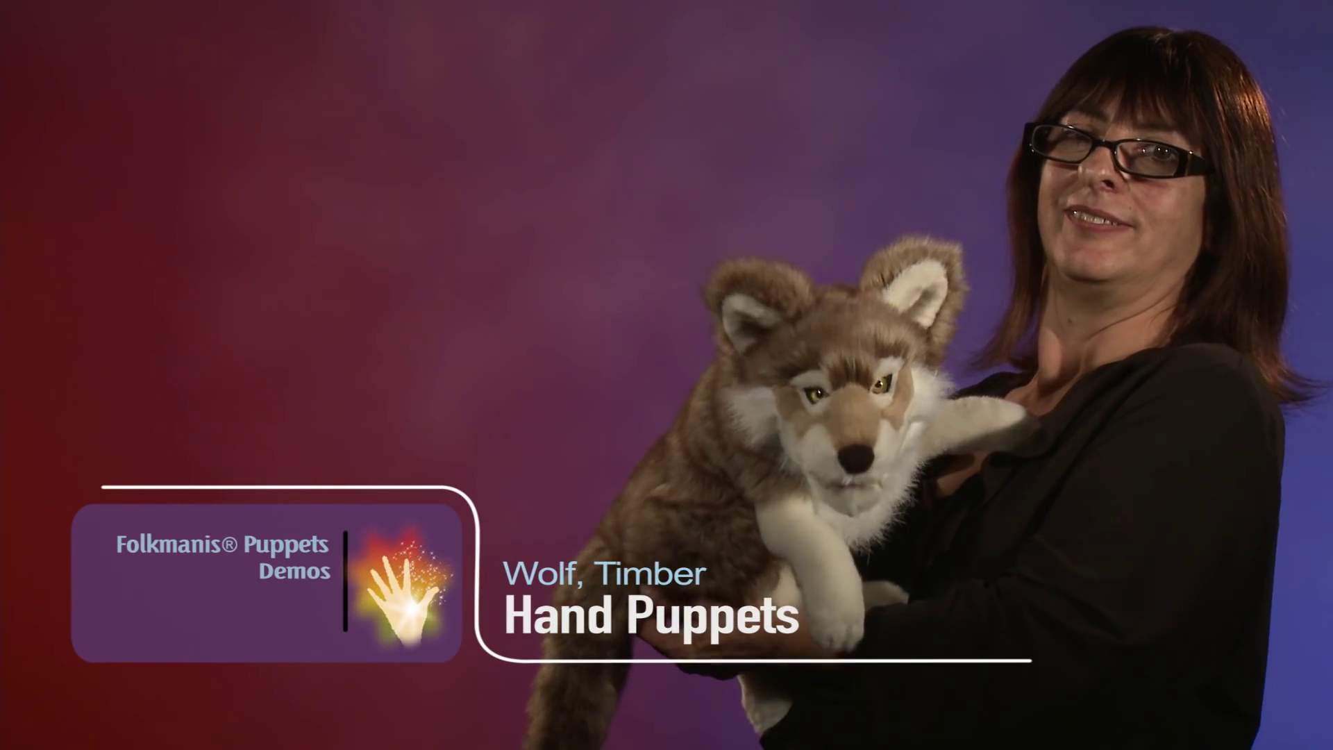 Video 1: Folkmanis Handpuppe Grauwolf