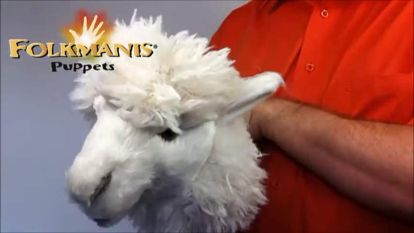 Video 2: Folkmanis Handpuppe Alpaka (Stage Puppet)