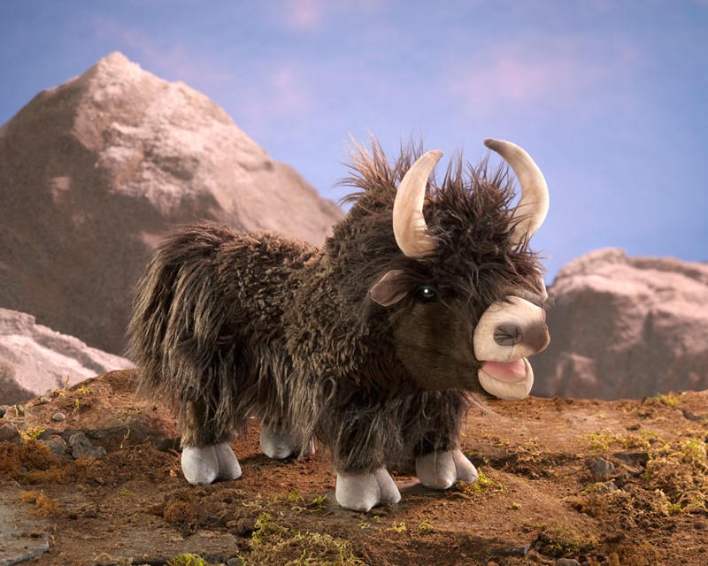 Folkmanis Yak Hand Puppet Folkmanis Yak Hand Puppet - Produktbild 3