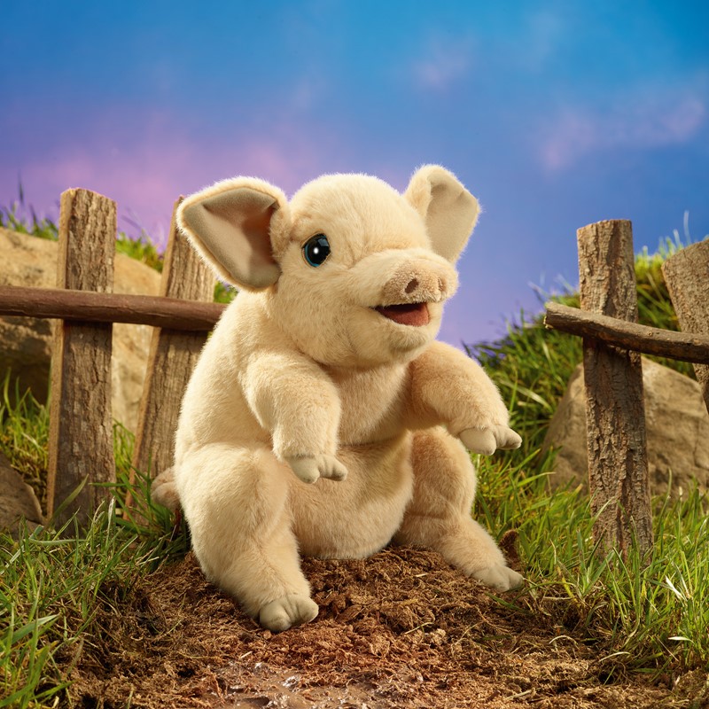 Folkmanis Handpuppe Schweinchen Folkmanis Handpuppe Schweinchen - Produktbild 4