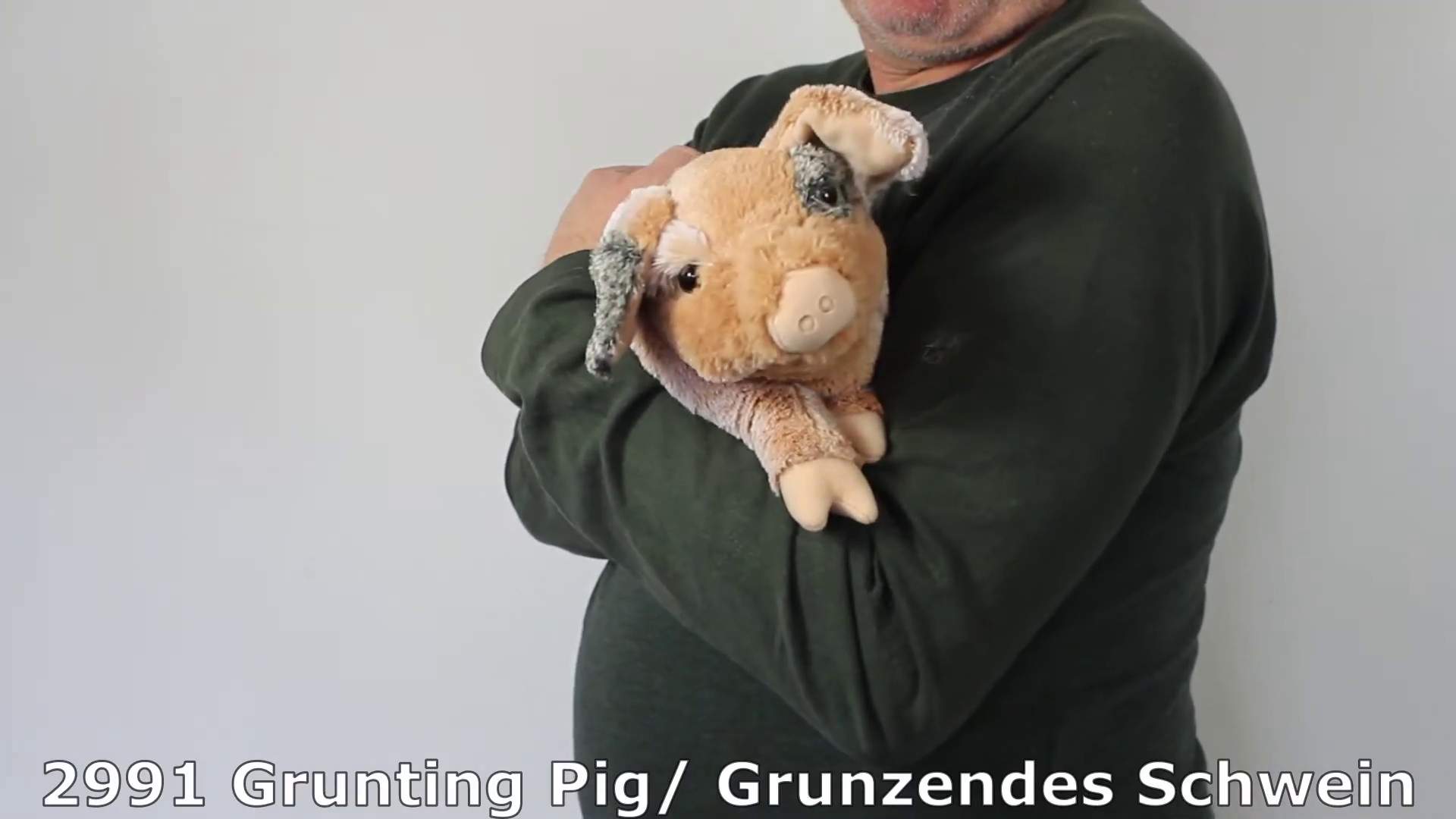 Video 2: Folkmanis Handpuppe grunzendes Schweinchen