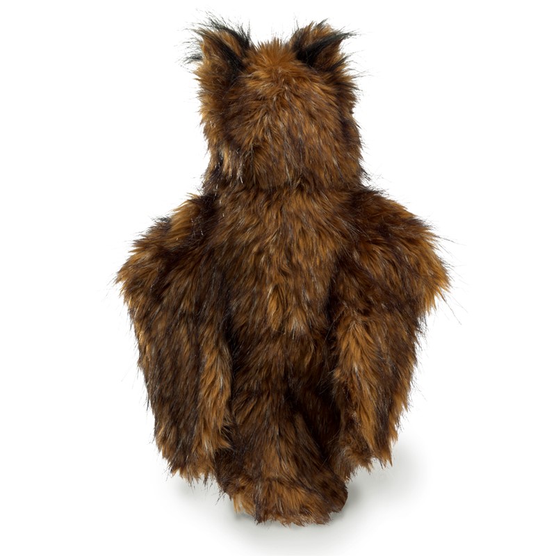 Folkmanis Great Horned Owl Hand Puppet Folkmanis Great Horned Owl Hand Puppet - Produktbild 2