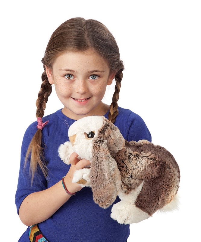 Folkmanis Baby Lop Rabbit Hand Puppet Folkmanis Baby Lop Rabbit Hand Puppet - Produktbild 3