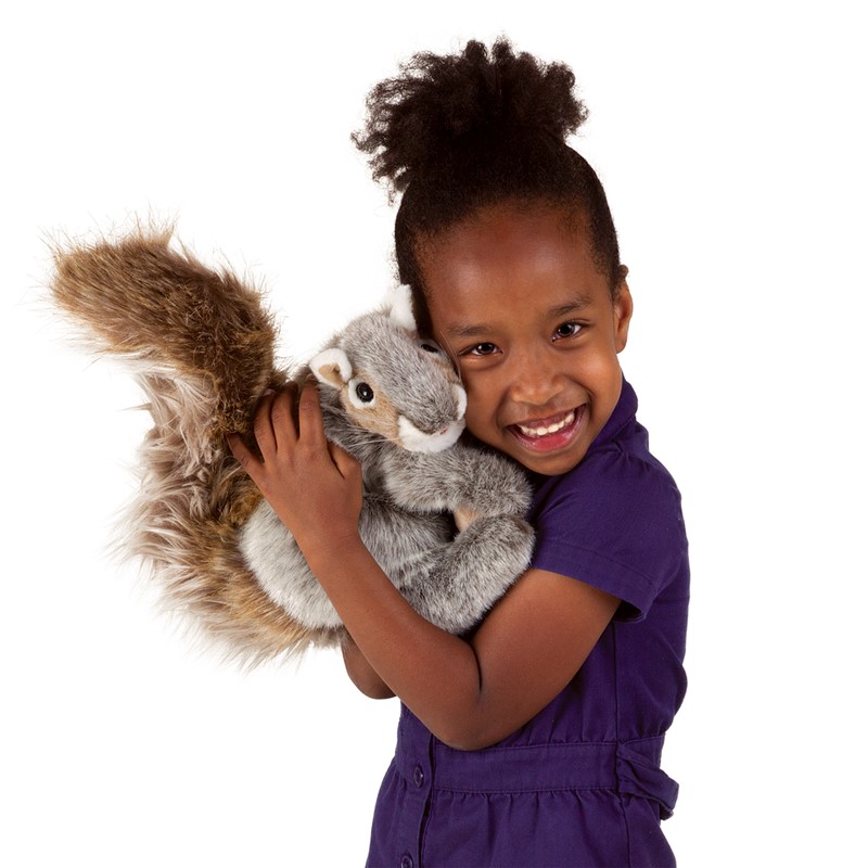 Folkmanis Handpuppe graues Eichhörnchen Folkmanis Handpuppe graues Eichhörnchen - Produktbild 5