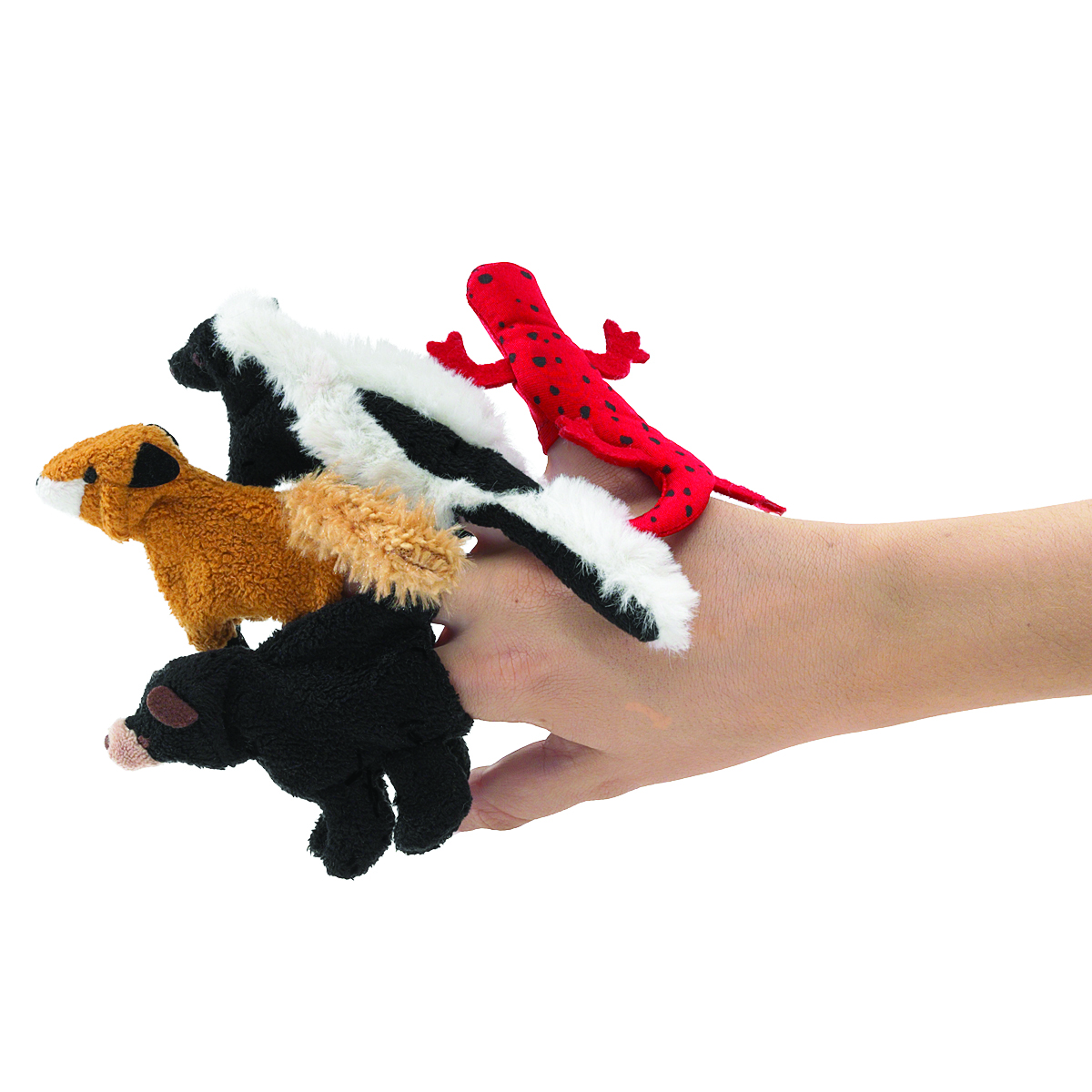 Folkmanis Great Smoky Mountains animal finger puppets Set
