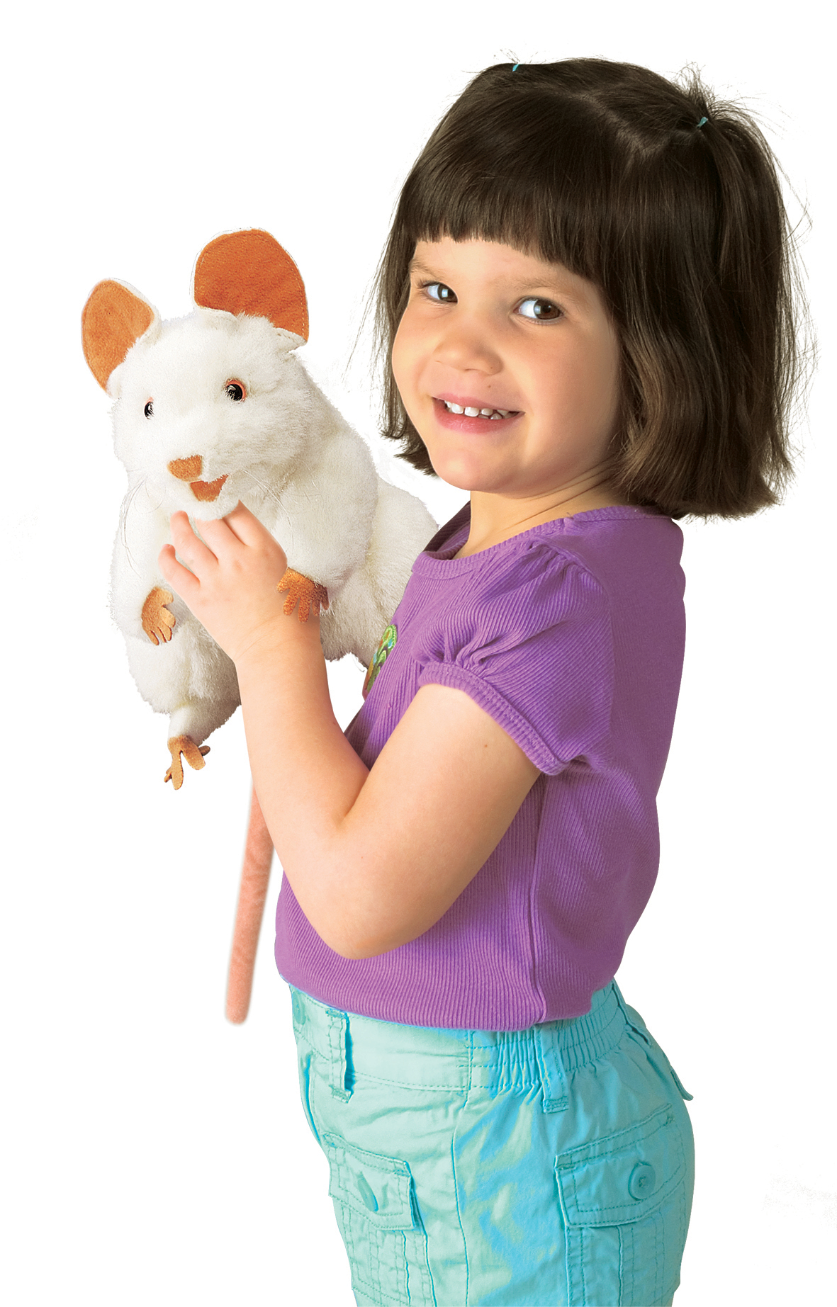 Folkmanis Handpuppe weiße Maus Folkmanis Handpuppe weiße Maus - Produktbild 3