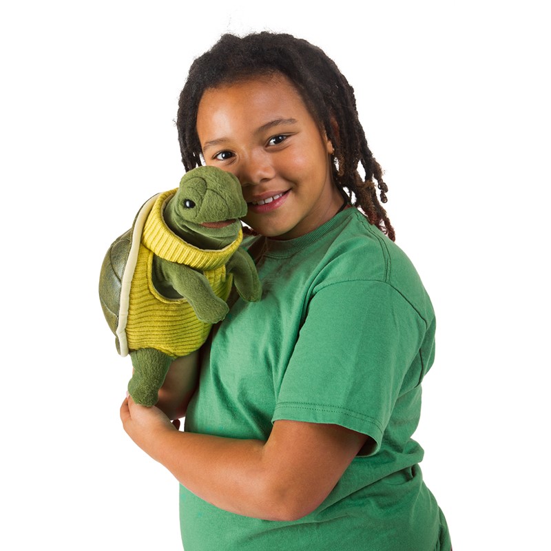 Folkmanis Handpuppe Schildkröte mit Rollkragen Folkmanis Handpuppe Schildkröte mit Rollkragen - Produktbild 3