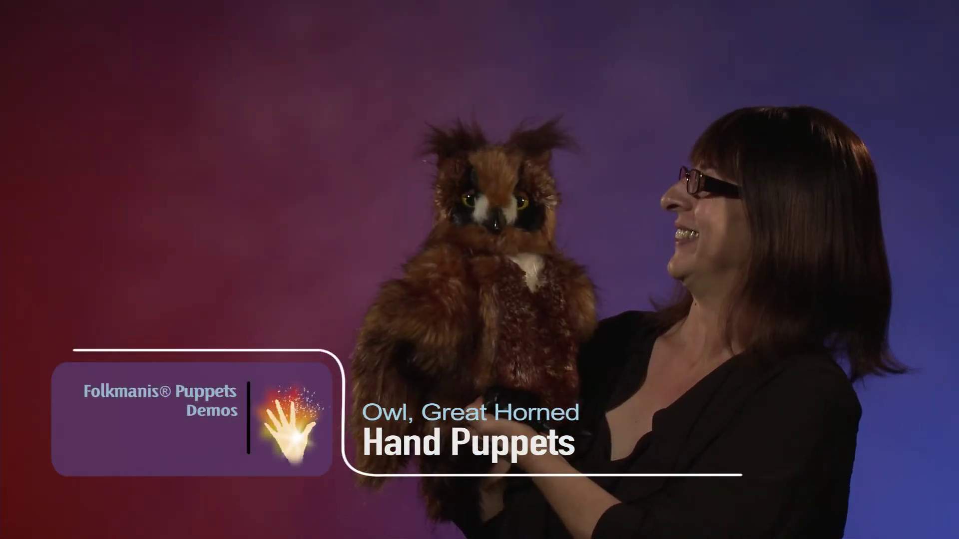 Video 1: Folkmanis Great Horned Owl Hand Puppet