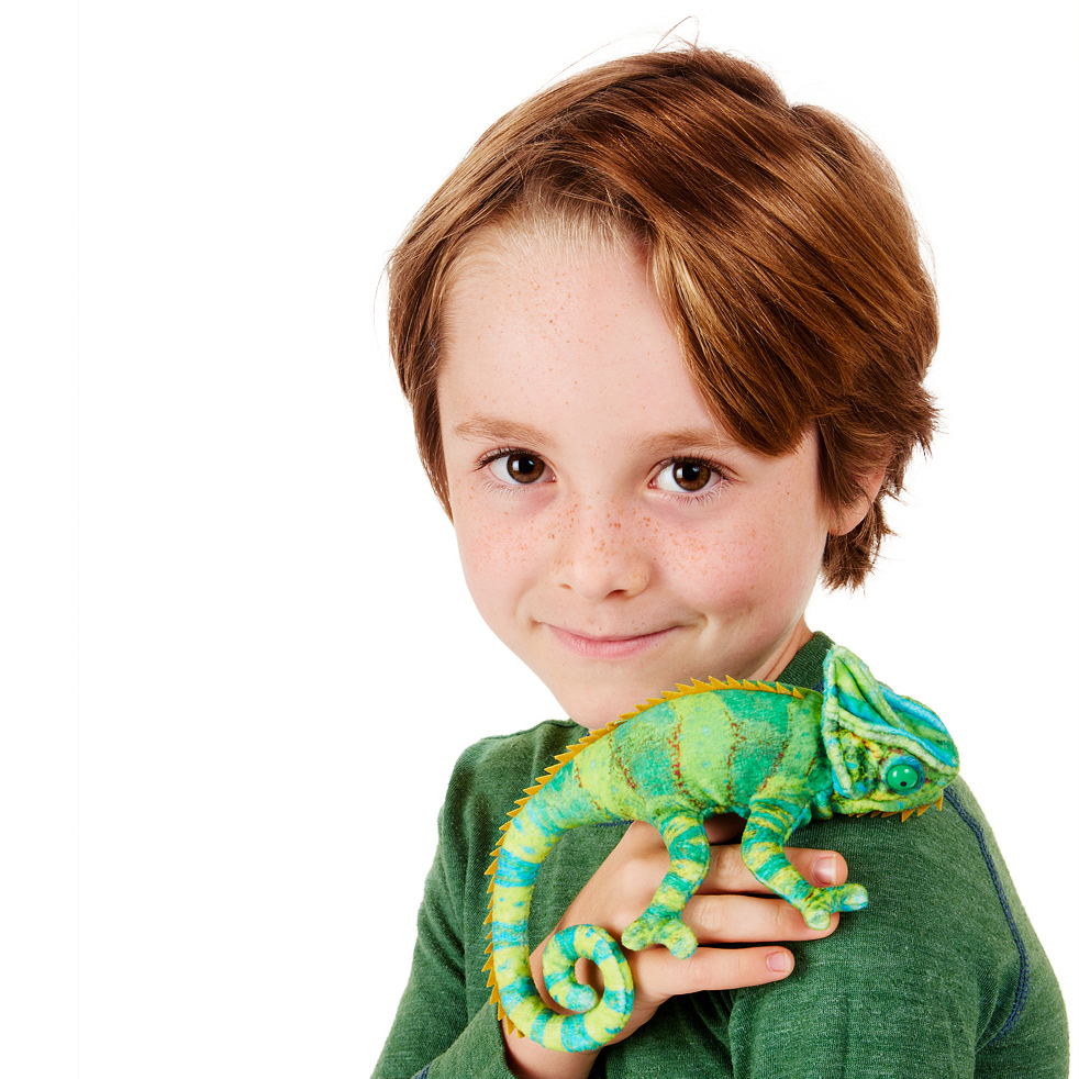 Folkmanis Mini Chameleon Finger Puppet Folkmanis Mini Chameleon Finger Puppet - Produktbild 4