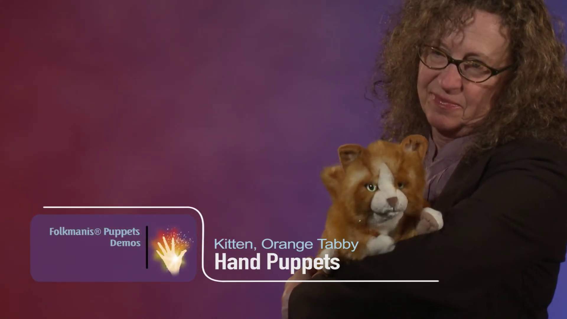Video 1: Folkmanis Orange Tabby Kitten Hand Puppet