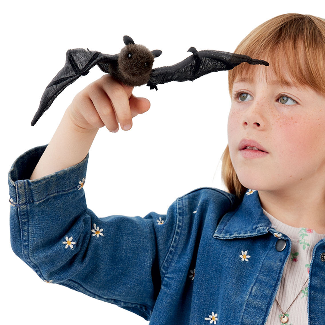 Folkmanis Mini Bat Finger Puppet Folkmanis Mini Bat Finger Puppet - Produktbild 6