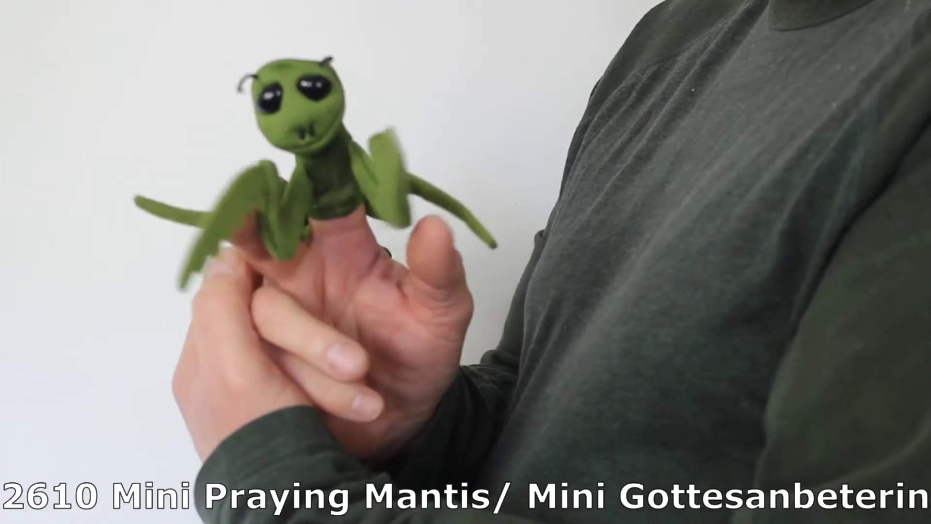 Marionnette à doigt | Marionnette à doigt | Mini Mante religieuse Marionnette à doigt | Marionnette à doigt | Mini Mante religieuse