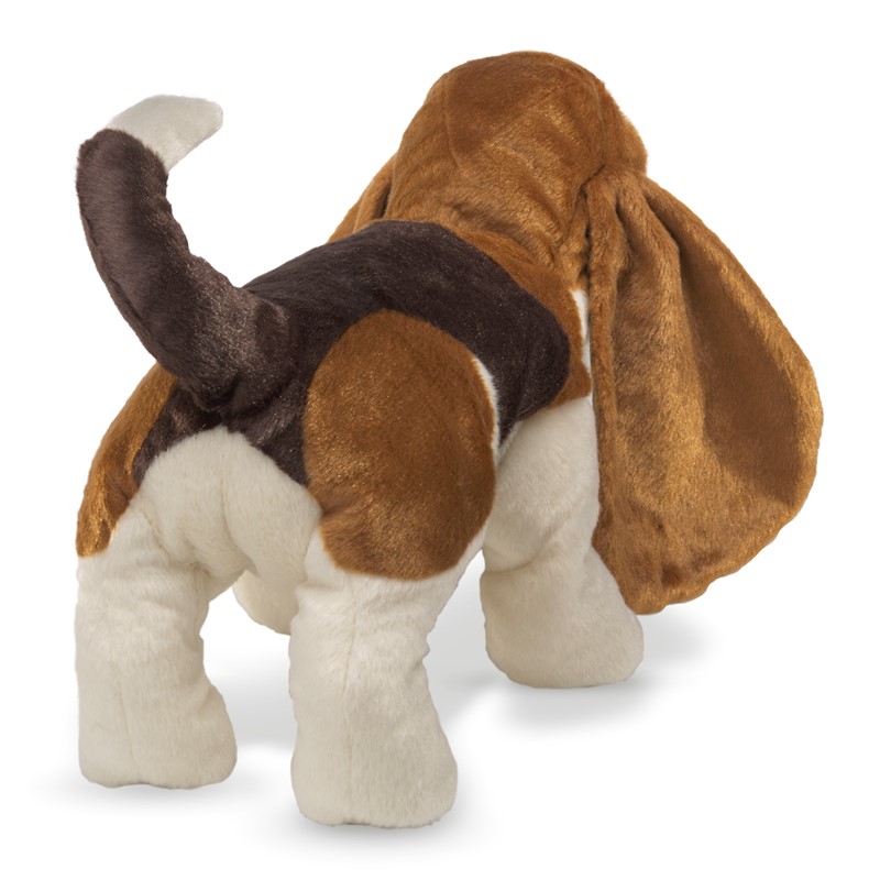 Folkmanis Basset Hound Hand Puppet Folkmanis Basset Hound Hand Puppet - Produktbild 2