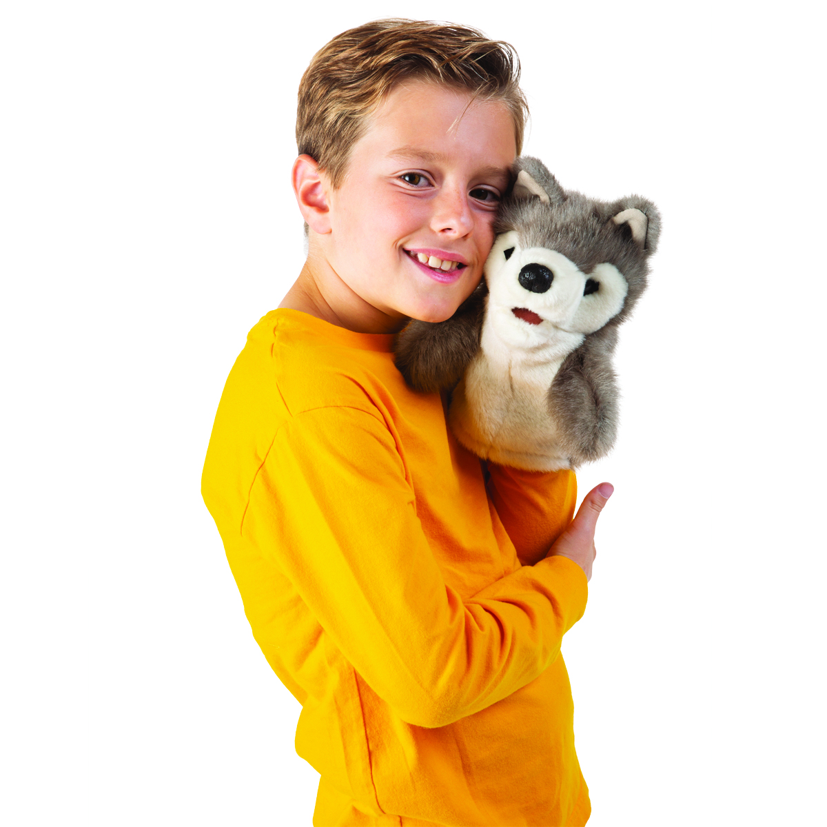Folkmanis Handpuppe kleiner Wolf (kleine Stage Puppet) Folkmanis Handpuppe kleiner Wolf (kleine Stage Puppet) - Produktbild 5