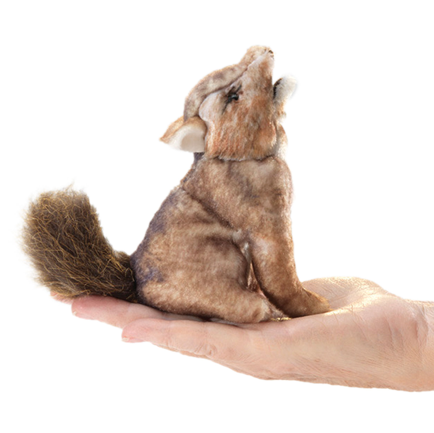 Folkmanis Mini Coyote Finger Puppet Folkmanis Mini Coyote Finger Puppet