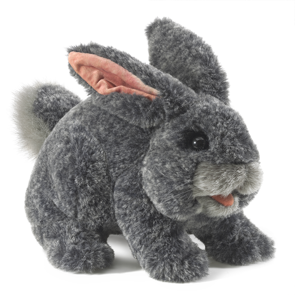 Folkmanis hand puppet grey bunny