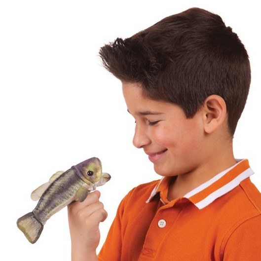 Folkmanis Fingerpuppe mini Forellenbarsch Folkmanis Fingerpuppe mini Forellenbarsch - Produktbild 5