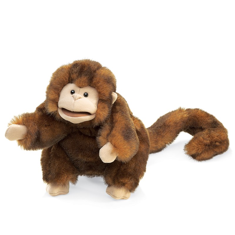 Folkmanis Monkey Hand Puppet Folkmanis Monkey Hand Puppet