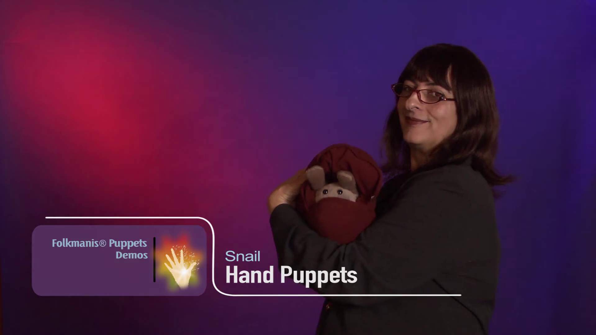 Video 1: Folkmanis Handpuppe Schnecke