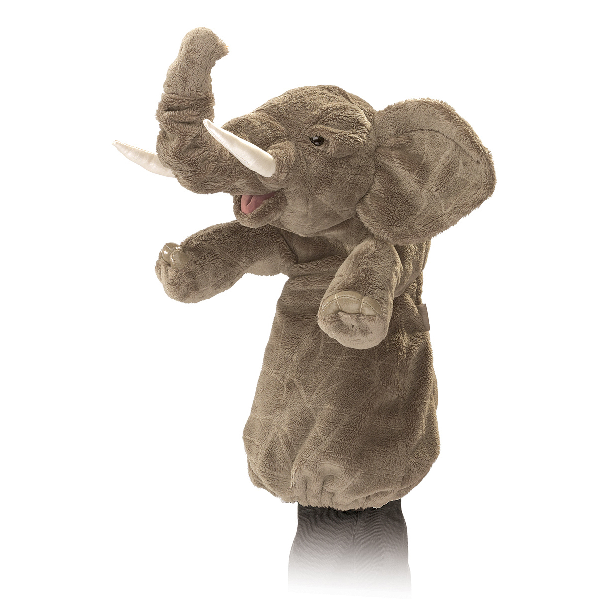Folkmanis Handpuppe Elefant (Stage Puppet)