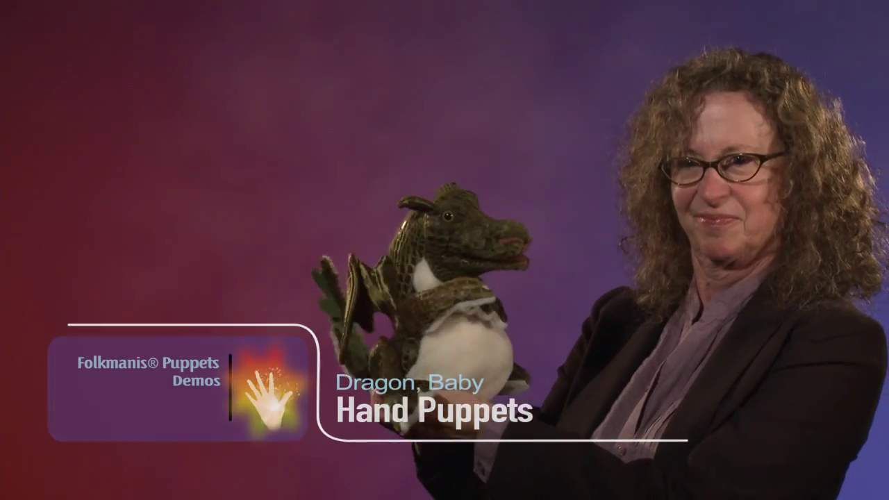 Video 1: Folkmanis Handpuppe Baby Drache