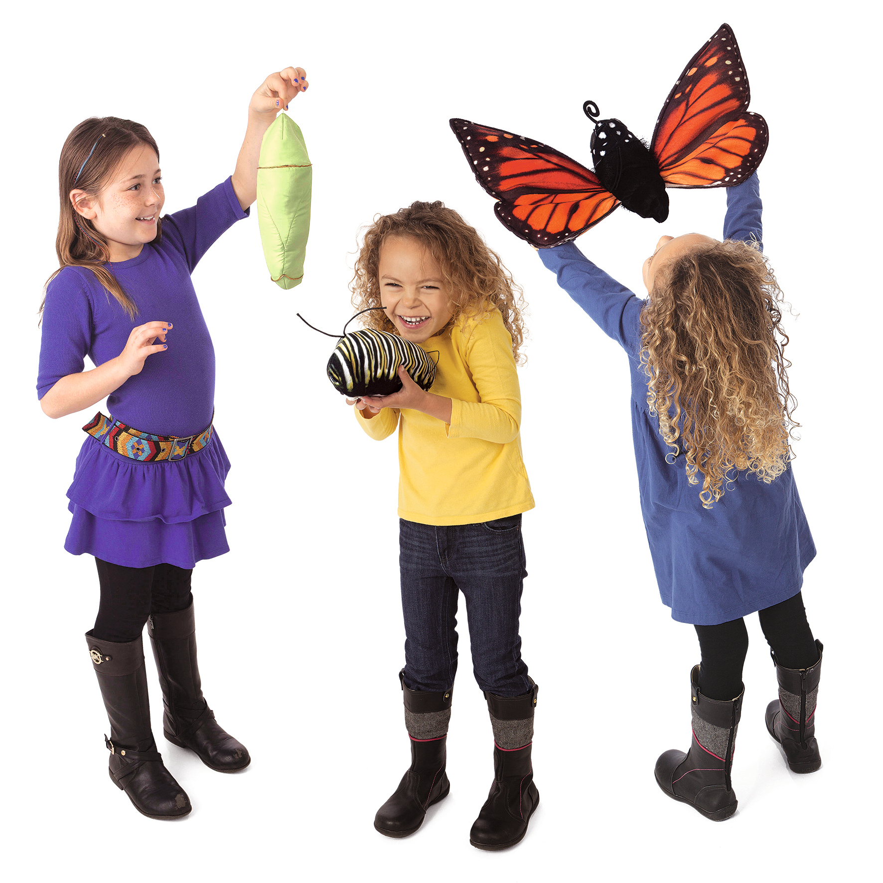 Folkmanis Handpuppe Metamorphose Schmetterling Folkmanis Handpuppe Metamorphose Schmetterling - Produktbild 6