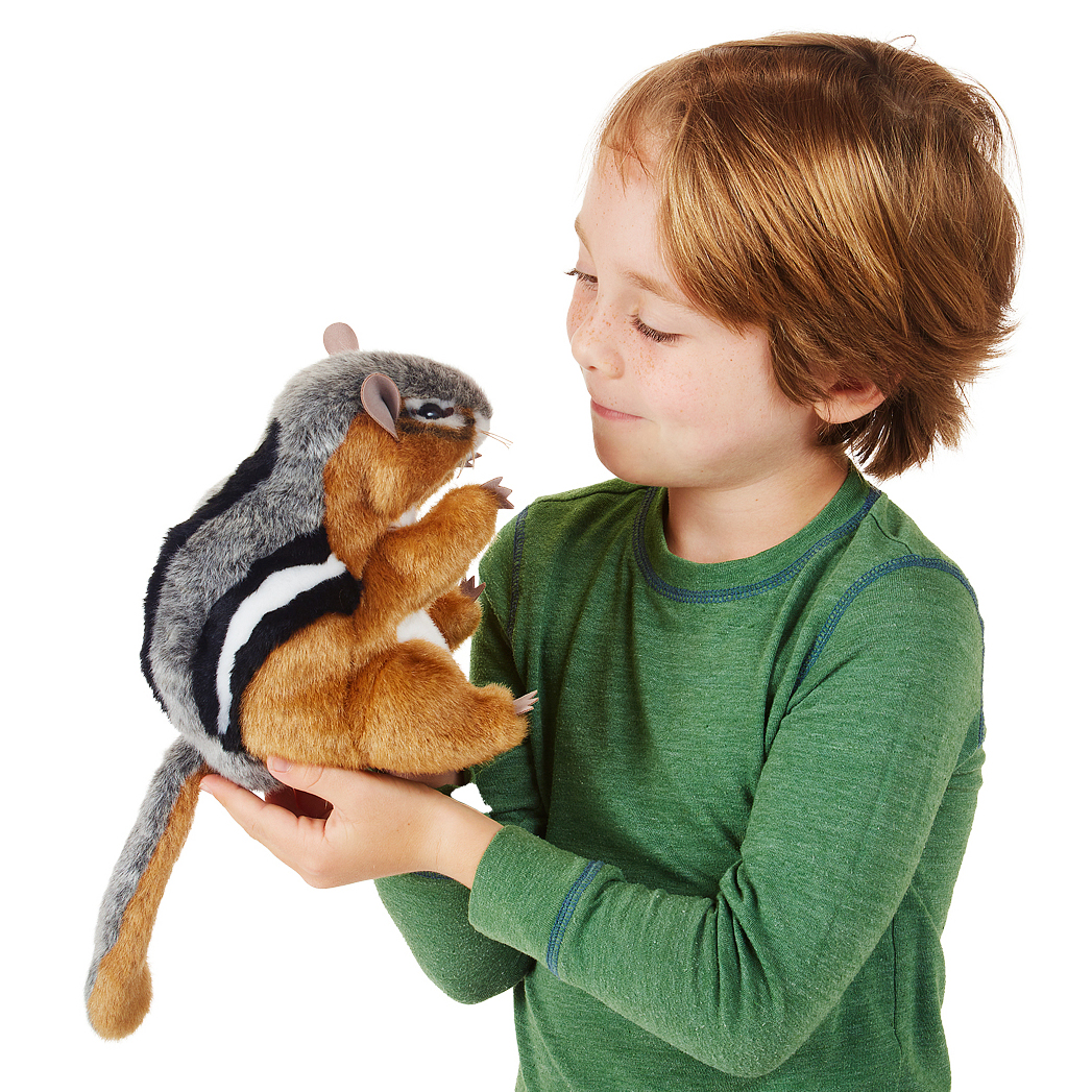 Folkmanis Handpuppe Streifenhörnchen Folkmanis Handpuppe Streifenhörnchen - Produktbild 5