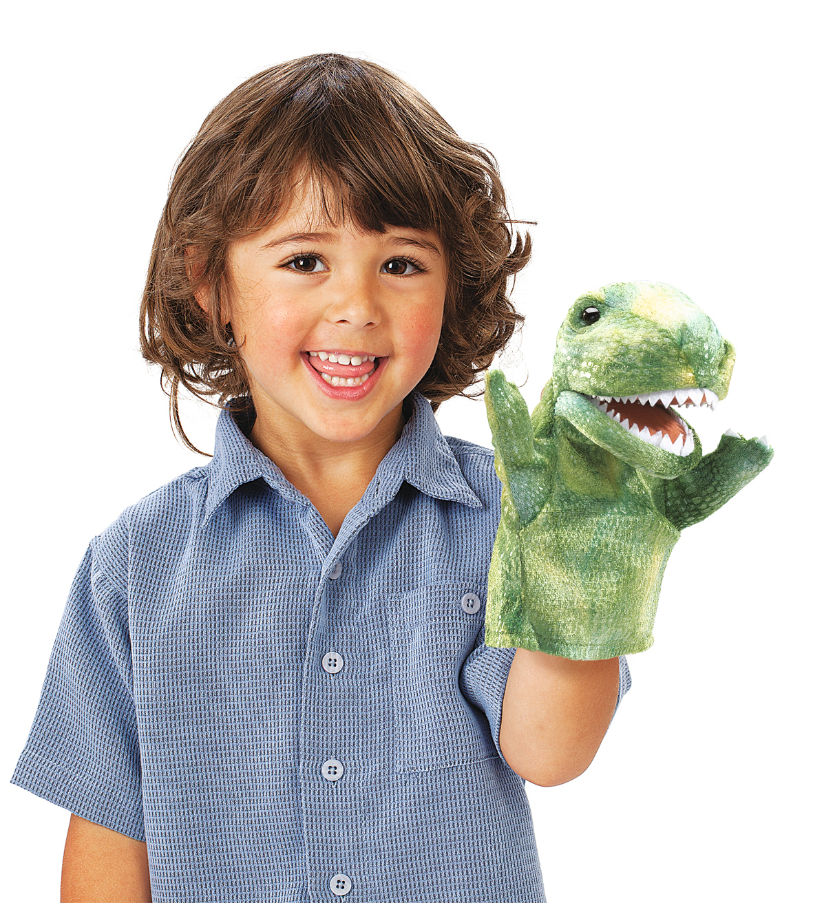Folkmanis Handpuppe kleiner T-Rex (kleine Stage Puppet) Folkmanis Handpuppe kleiner T-Rex (kleine Stage Puppet) - Produktbild 5