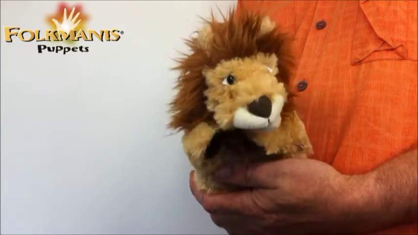 Video 1: Folkmanis Handpuppe kleiner Löwe (kleine Stage Puppet)