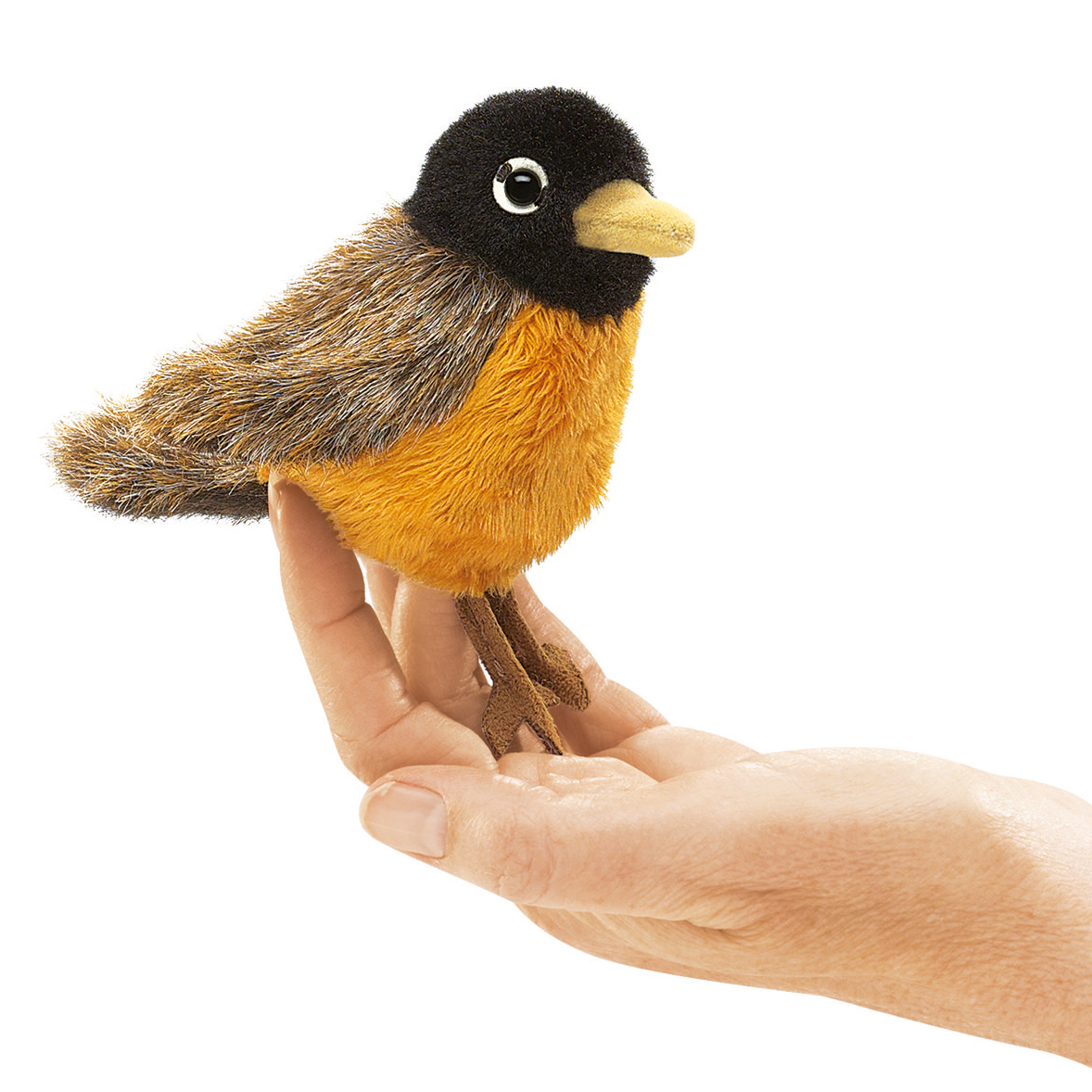 Folkmanis finger puppet mini robin