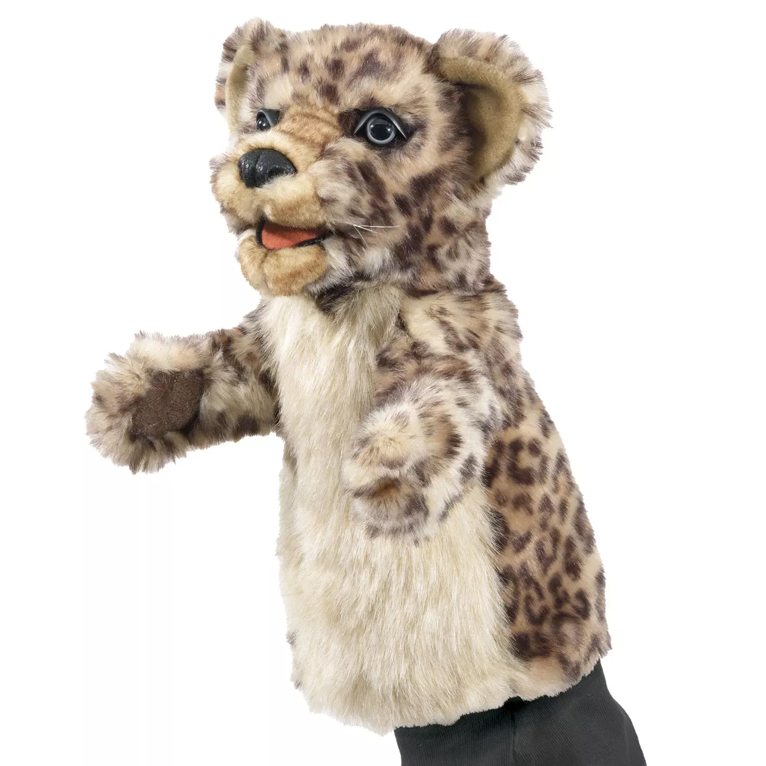 Folkmanis Handpuppe Leopardenjunges (Stage Puppet)