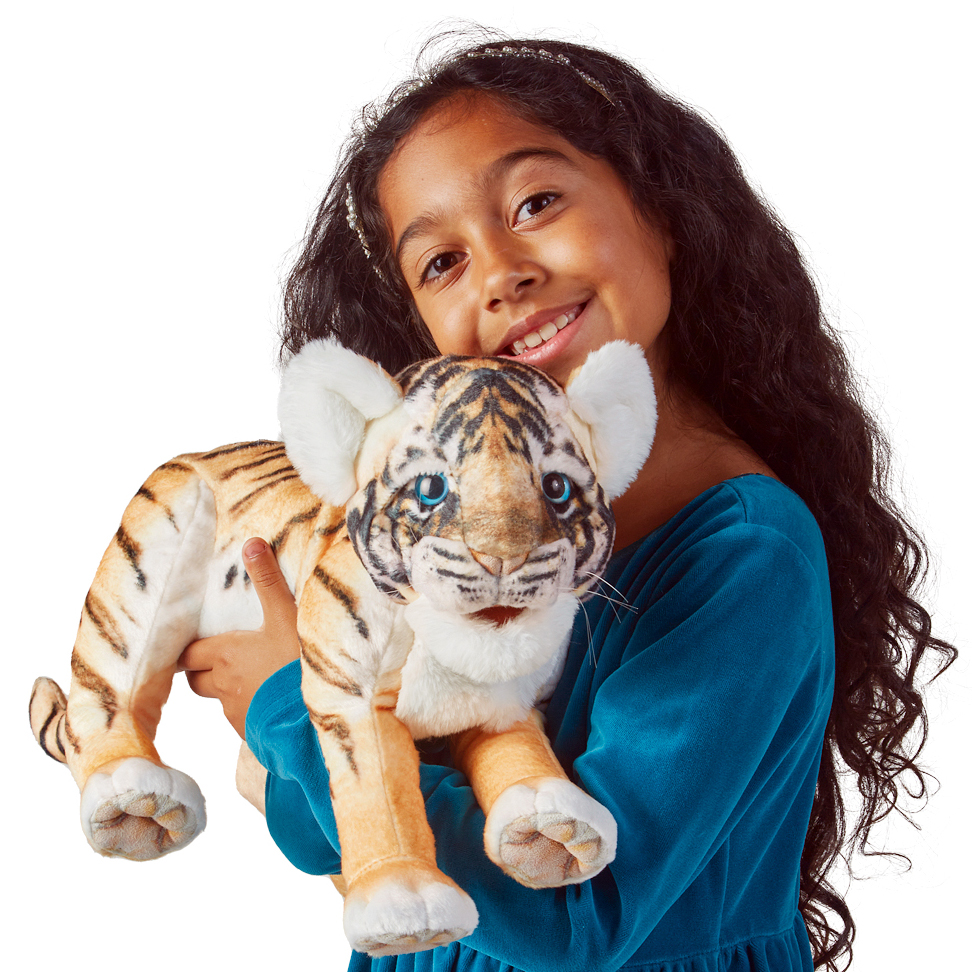 Folkmanis Handpuppe Baby Tiger Folkmanis Handpuppe Baby Tiger - Produktbild 4