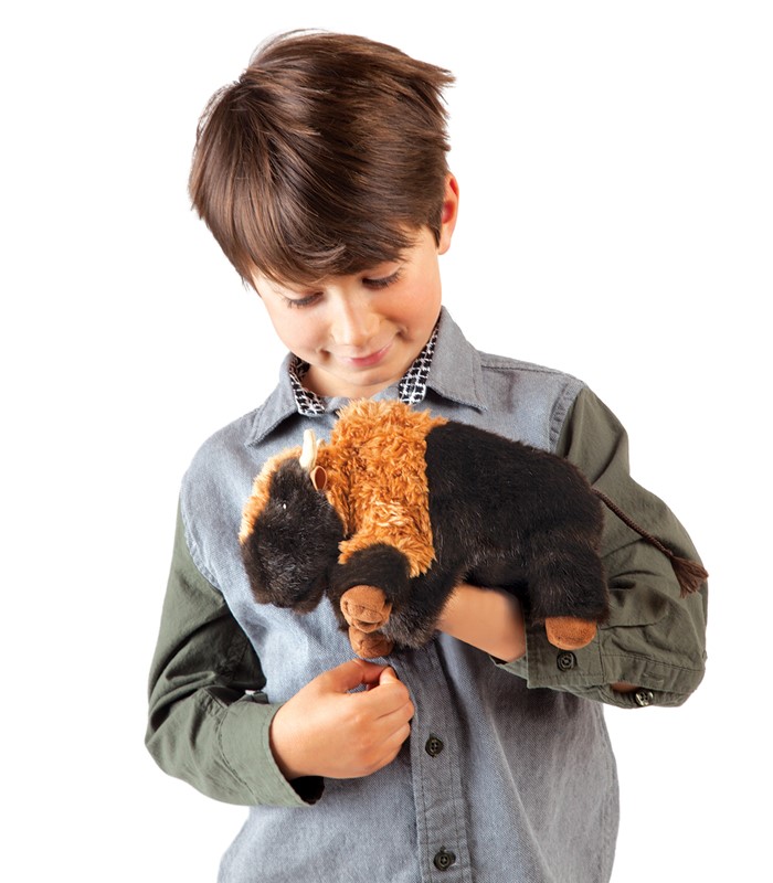 Folkmanis Handpuppe kleines Bison Folkmanis Handpuppe kleines Bison - Produktbild 4