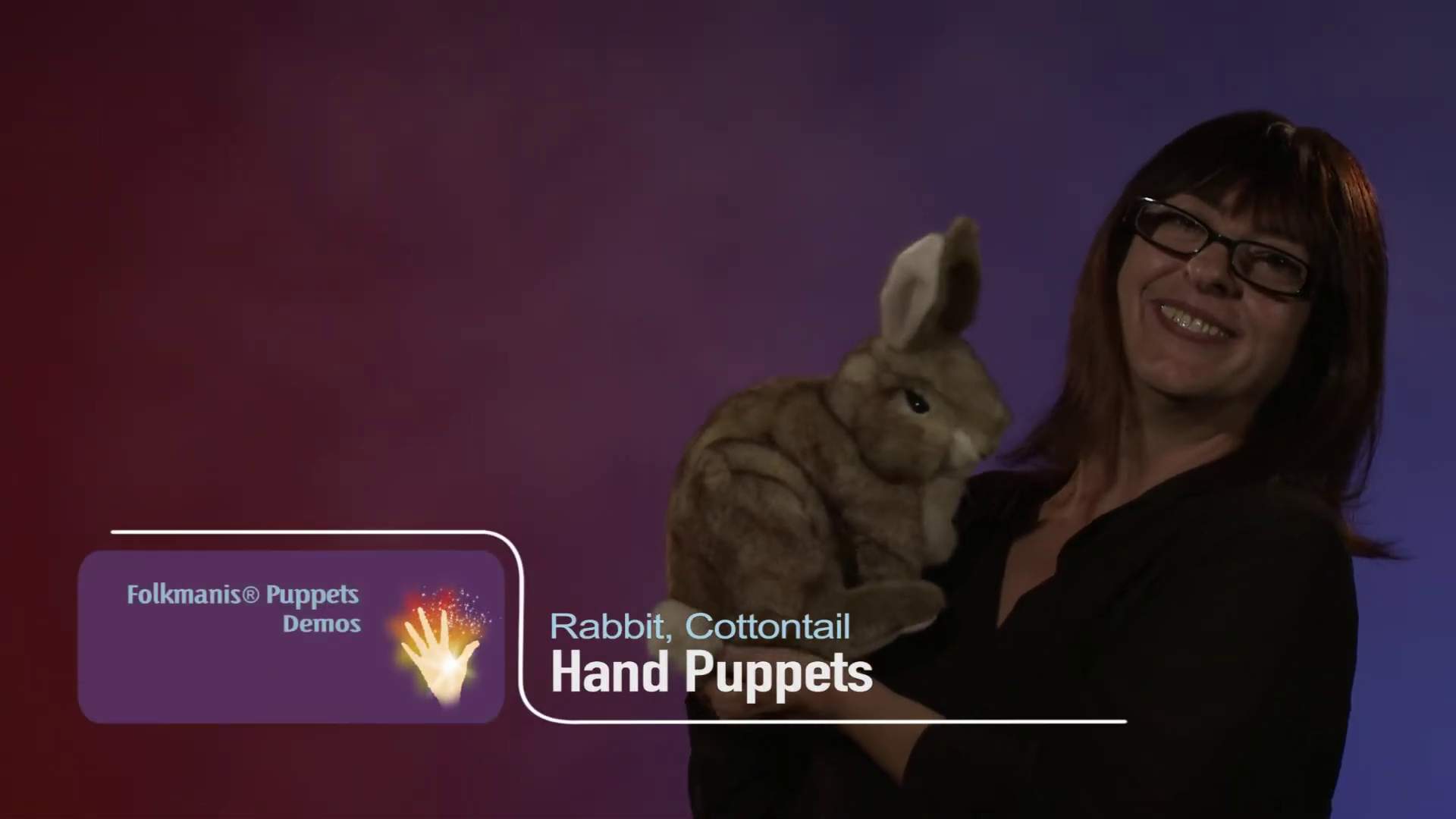 Video 1: Folkmanis Handpuppe Baumwollschwanz-Kaninchen