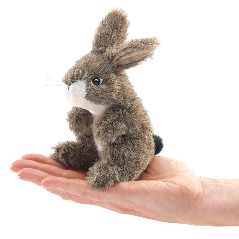 Folkmanis finger puppet mini Jack Rabbit