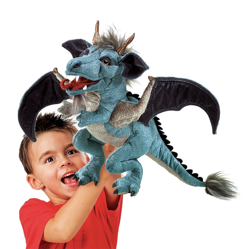 Folkmanis Handpuppe Himmelsdrache Folkmanis Handpuppe Himmelsdrache - Produktbild 4